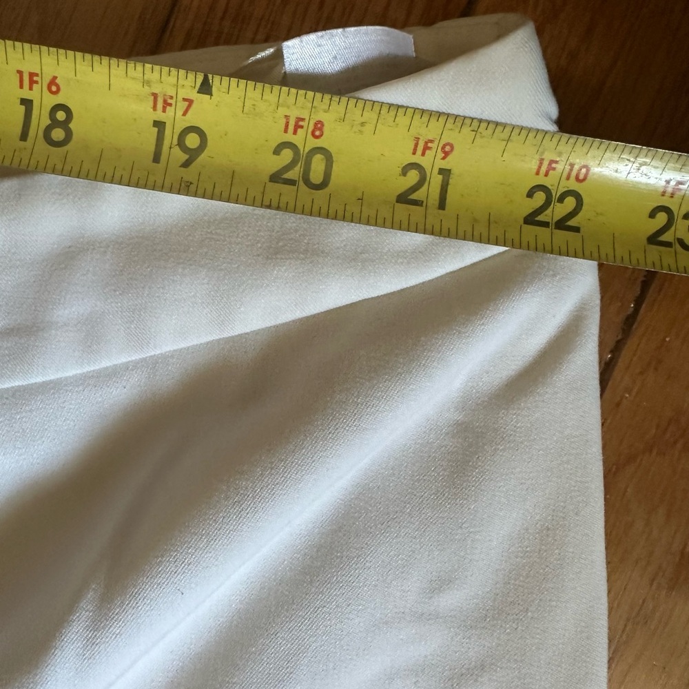 Jones N.Y. Collection Woman Stretch White Dress Pants Lined Summer Trousers 22W - Picture 8 of 15